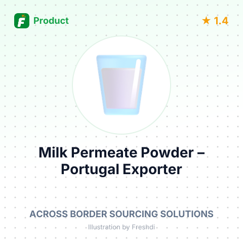 Milk Permeate Powder – summary card, no photo uploaded yet