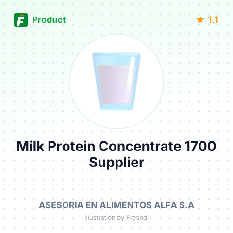 Milk Protein Concentrate 1700 – summary card, no photo uploaded yet
