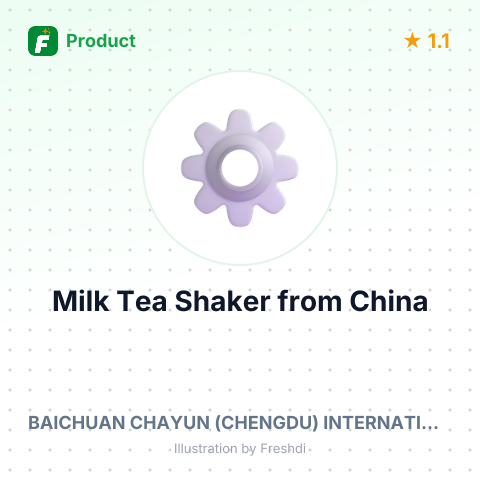 Milk Tea Shaker – summary card, no photo uploaded yet