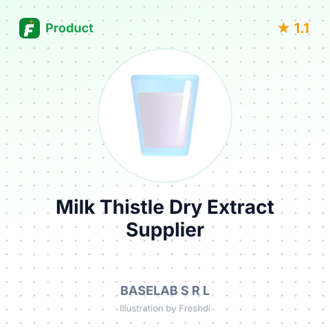 Milk Thistle Dry Extract – summary card, no photo uploaded yet