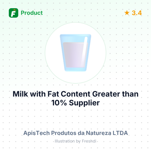 Milk with Fat Content Greater than 10% – summary card, no photo uploaded yet