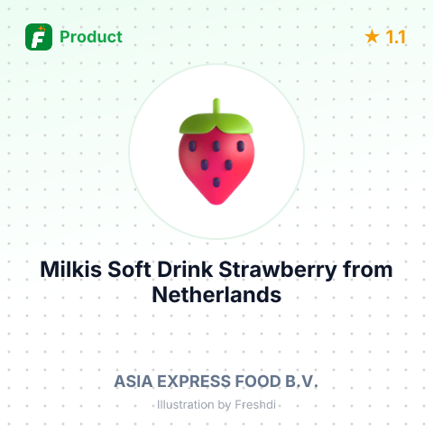 Milkis Soft Drink Strawberry – summary card, no photo uploaded yet