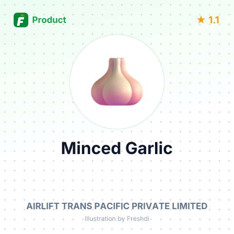 Minced Garlic – summary card, no photo uploaded yet
