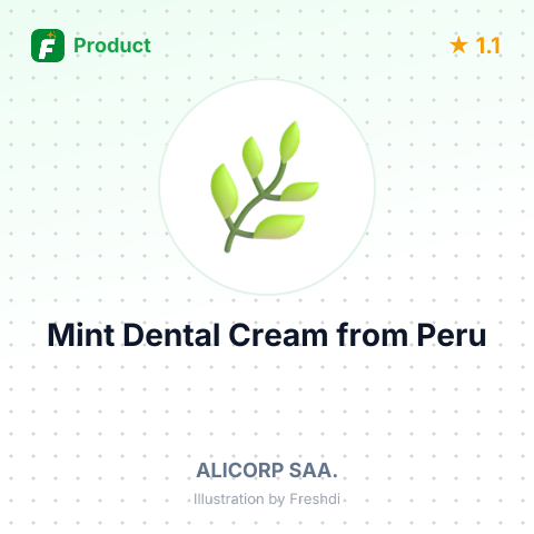 Mint Dental Cream – summary card, no photo uploaded yet