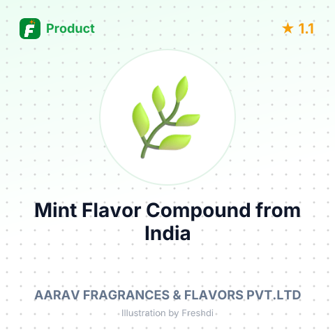 Mint Flavor Compound – summary card, no photo uploaded yet