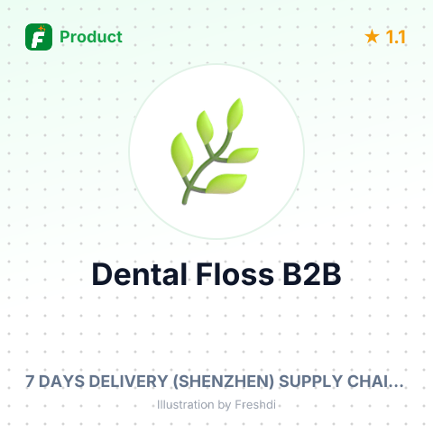 Mint Flavored Dental Floss Plastic Toothpicks – summary card, no photo uploaded yet