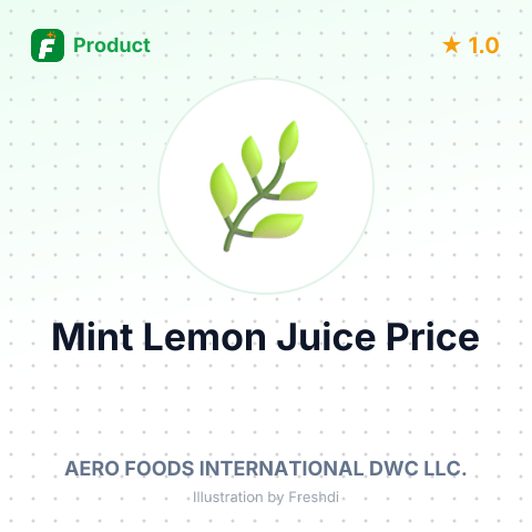 Mint Lemon Juice Squash – summary card, no photo uploaded yet