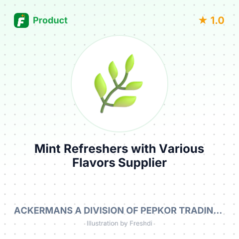 Mint Refreshers with Various Flavors – summary card, no photo uploaded yet