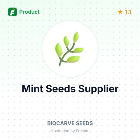 Mint Seeds – summary card, no photo uploaded yet