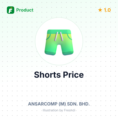 Mint Stripe Shorts – summary card, no photo uploaded yet