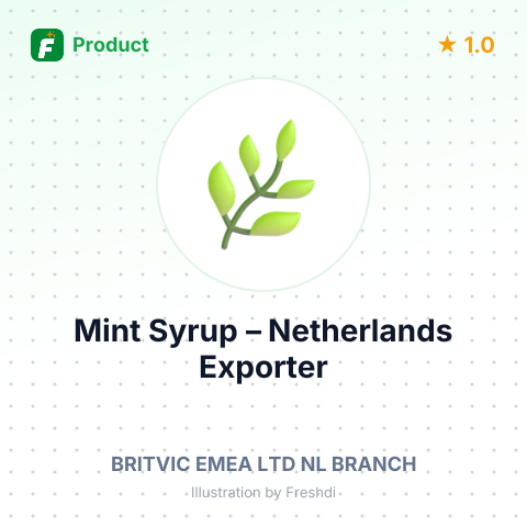 Mint Syrup – summary card, no photo uploaded yet