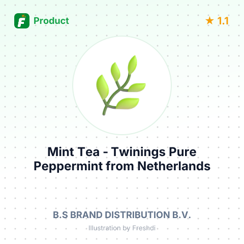 Mint Tea - Twinings Pure Peppermint – summary card, no photo uploaded yet