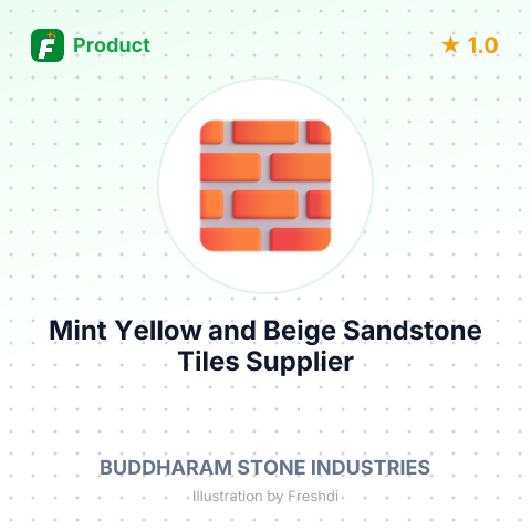 Mint Yellow and Beige Sandstone Tiles – summary card, no photo uploaded yet