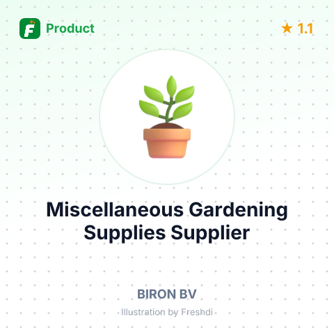 Miscellaneous Gardening Supplies – summary card, no photo uploaded yet