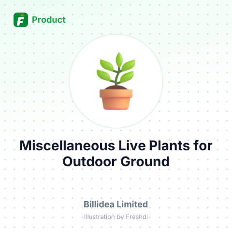 Miscellaneous Live Plants for Outdoor Ground – summary card, no photo uploaded yet