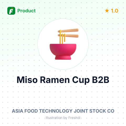 Miso Ramen Cup – summary card, no photo uploaded yet
