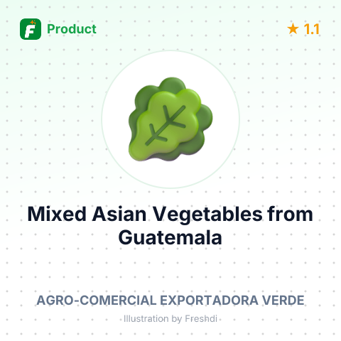 Mixed Asian Vegetables – summary card, no photo uploaded yet