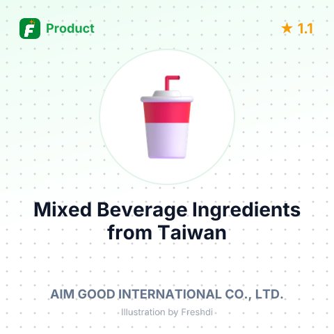 Mixed Beverage Ingredients – summary card, no photo uploaded yet
