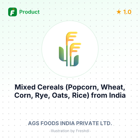 Mixed Cereals (Popcorn, Wheat, Corn, Rye, Oats, Rice) – summary card, no photo uploaded yet