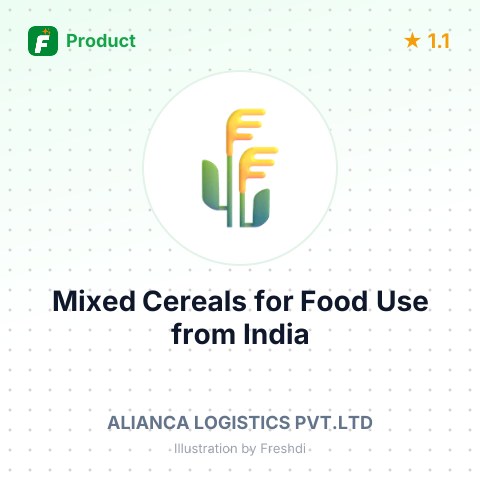Mixed Cereals for Food Use – product summary card, no photo uploaded yet