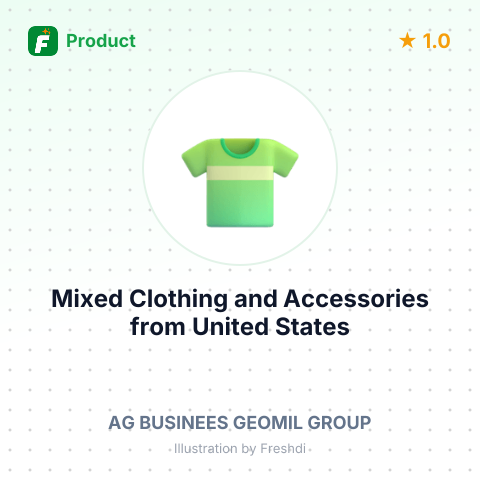 Mixed Clothing and Accessories – summary card, no photo uploaded yet