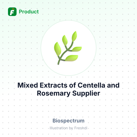 Mixed Extracts of Centella and Rosemary – summary card, no photo uploaded yet
