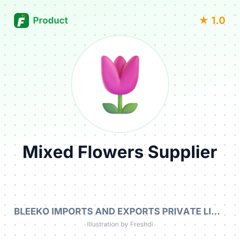 Mixed Flowers – summary card, no photo uploaded yet