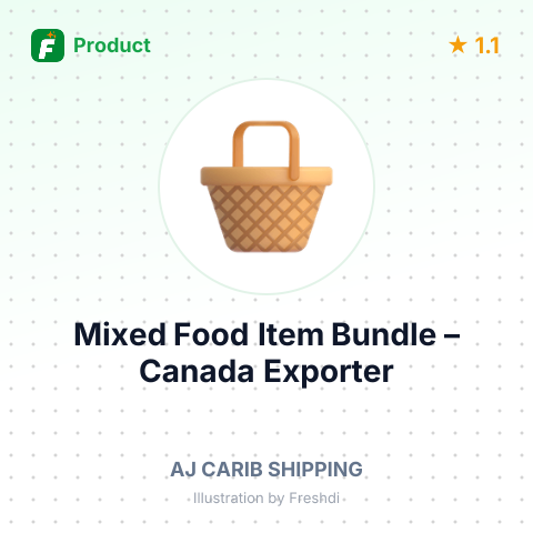 Mixed Food Item Bundle – summary card, no photo uploaded yet