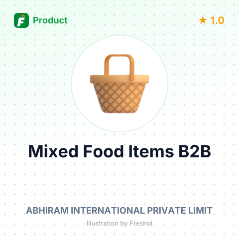 Mixed Food Items – summary card, no photo uploaded yet