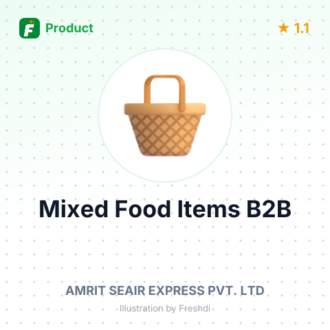 Mixed Food Items and Household Goods – summary card, no photo uploaded yet