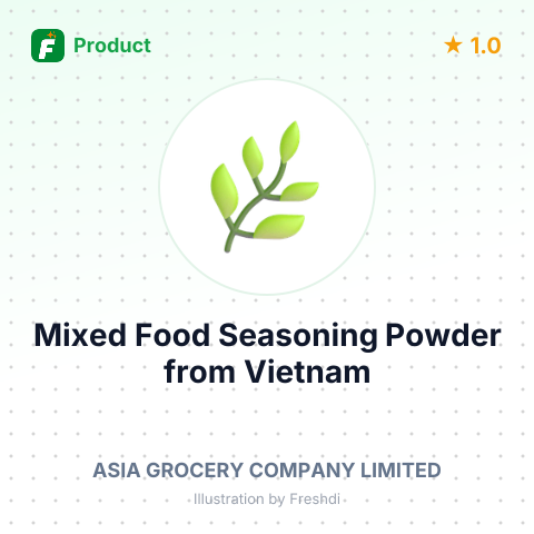 Mixed Food Seasoning Powder – summary card, no photo uploaded yet