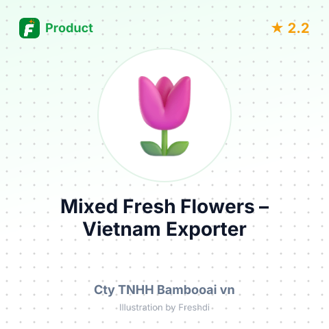 Mixed Fresh Flowers – summary card, no photo uploaded yet