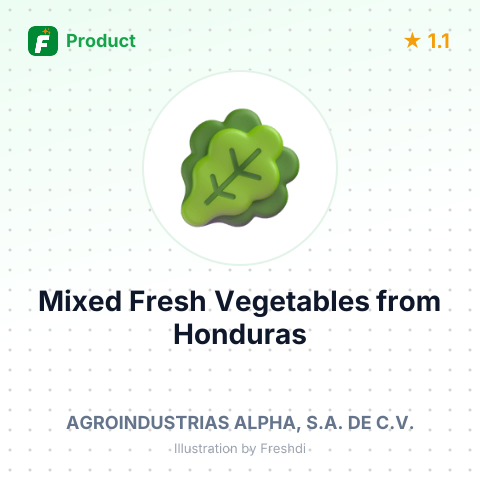 Mixed Fresh Vegetables – summary card, no photo uploaded yet