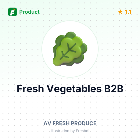 Mixed Fresh Vegetables and Fruits – product summary card, no photo uploaded yet