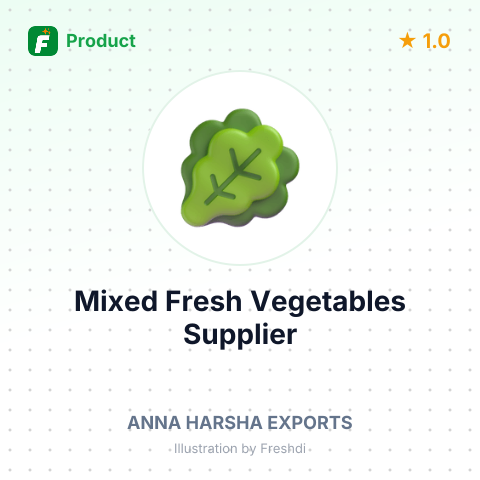 Mixed Fresh Vegetables – summary card, no photo uploaded yet