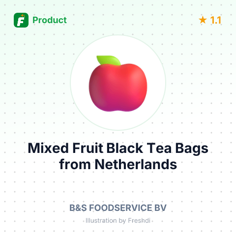 Mixed Fruit Black Tea Bags – summary card, no photo uploaded yet
