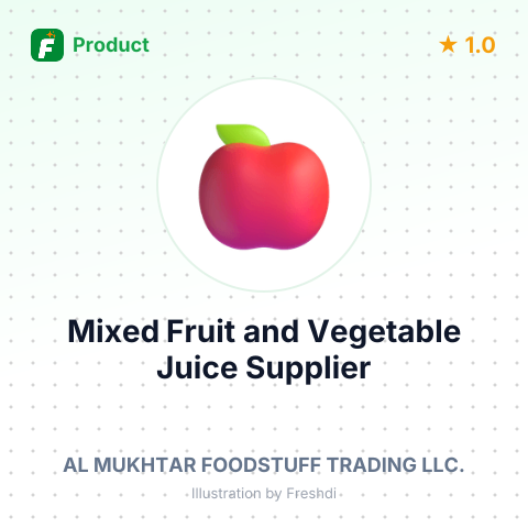 Mixed Fruit and Vegetable Juice – summary card, no photo uploaded yet