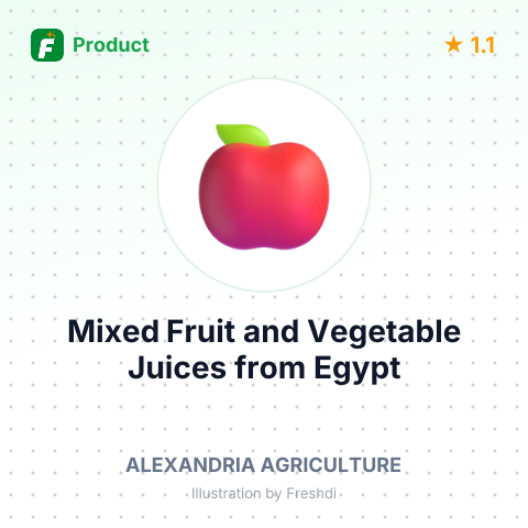 Mixed Fruit and Vegetable Juices – summary card, no photo uploaded yet