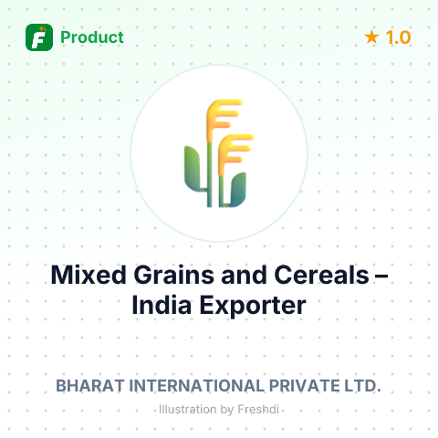 Mixed Grains and Cereals – product summary card, no photo uploaded yet