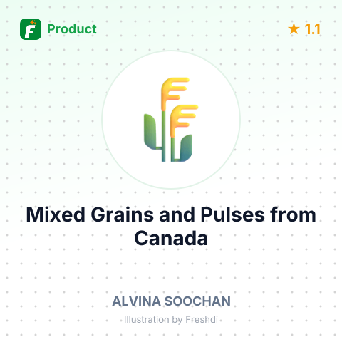 Mixed Grains and Pulses – product summary card, no photo uploaded yet