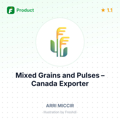 Mixed Grains and Pulses – product summary card, no photo uploaded yet
