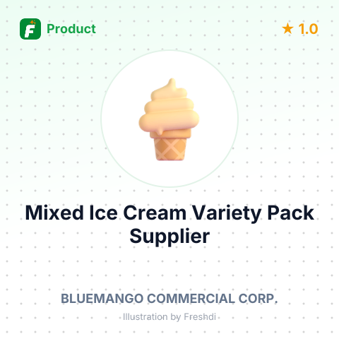 Mixed Ice Cream Variety Pack – summary card, no photo uploaded yet
