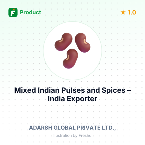 Mixed Indian Pulses and Spices – summary card, no photo uploaded yet