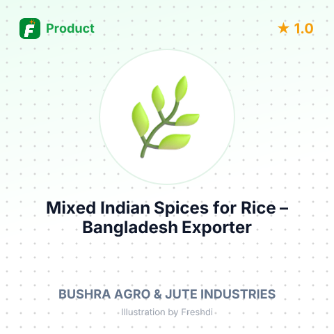 Mixed Indian Spices for Rice – summary card, no photo uploaded yet