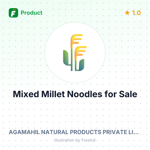 Mixed Millet Noodles – summary card, no photo uploaded yet