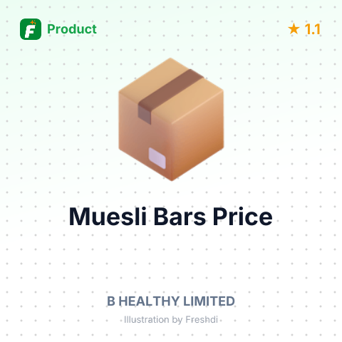 Mixed Muesli Bars – summary card, no photo uploaded yet