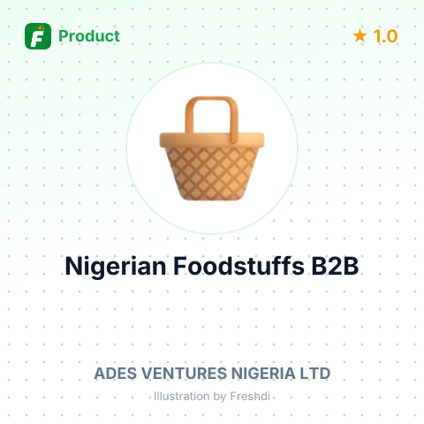 Mixed Nigerian Foodstuffs and Soft Drinks – summary card, no photo uploaded yet