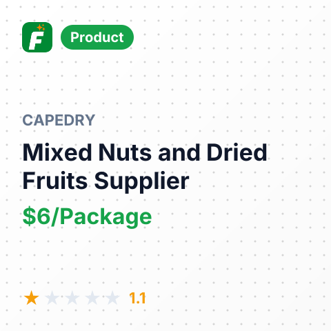 Mixed Nuts and Dried Fruits – summary card, no photo uploaded yet