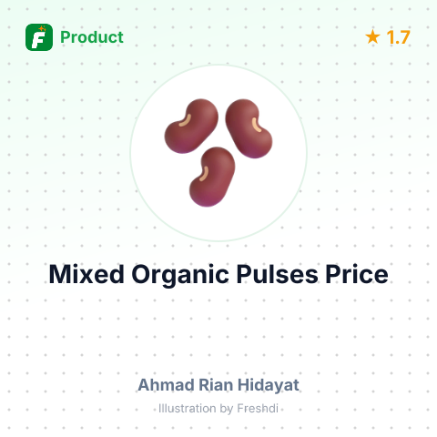 Mixed Organic Pulses and Spices – summary card, no photo uploaded yet