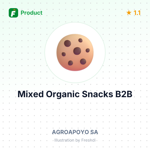 Mixed Organic Snacks: Banana Bites, Cassava Chips, and Plantain Chips – summary card, no photo uploaded yet